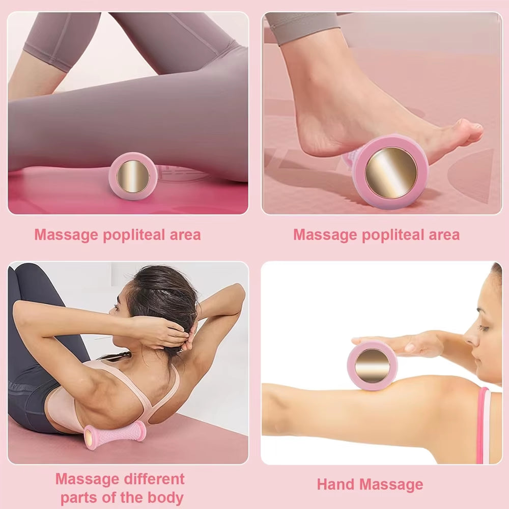 1PCS Hot Sale Foot Massage Roller Portable Plastic Manual Foot Massager for Yoga Fitness Recovery Plantar Fascia Muscle Relief