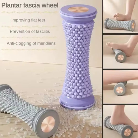 1PCS Hot Sale Foot Massage Roller Portable Plastic Manual Foot Massager for Yoga Fitness Recovery Plantar Fascia Muscle Relief